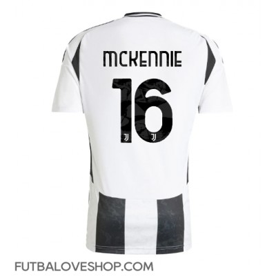 Dres Juventus Weston McKennie #16 Domáci 2024-25 Krátky Rukáv Dres Juventus Weston McKennie #16 Domáci 2024-25 Krátky Rukáv